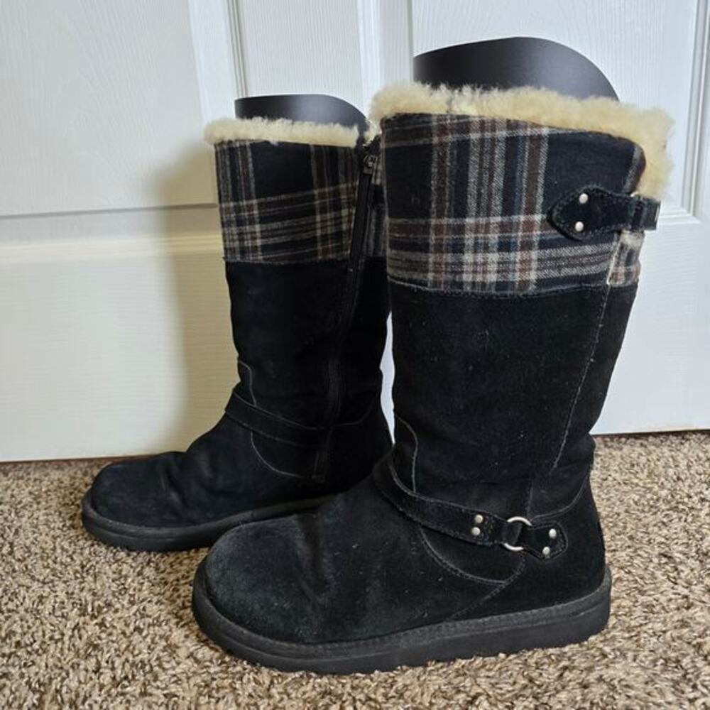 UGG Australia‎ Maura Boots-Black-Girls 6
